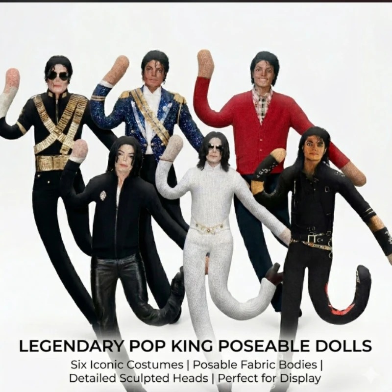 Evoker Cosplay Prop - Boneka Prop Cosplay Michael Jackson, Figur