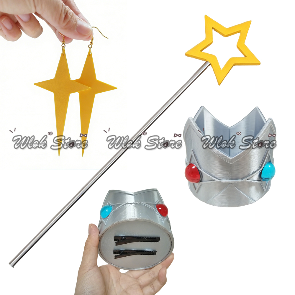 Evoker Cosplay Prop - Aksesori Cosplay Putri Galaksi Anime, Mahkota