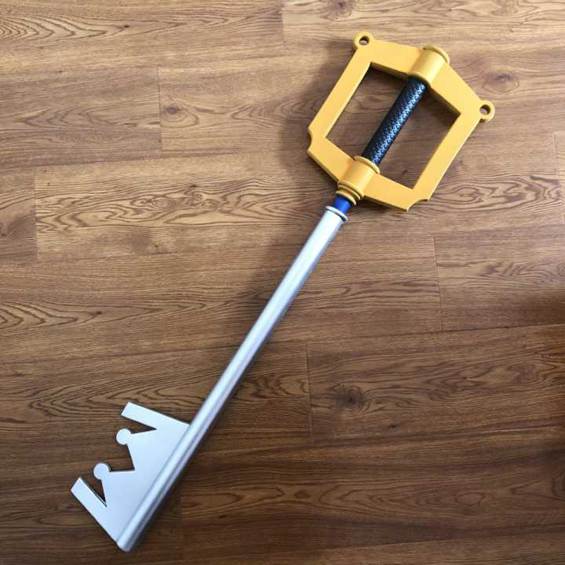 Keyblade Cosplay Prop - Pedang Mainan Aksesoris Senjata Gaya PU