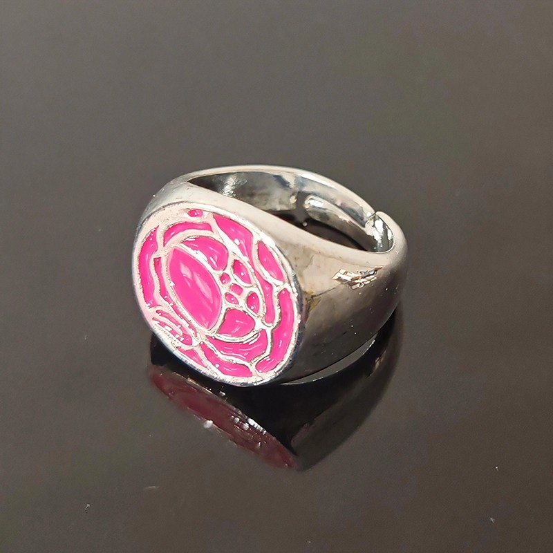 Cincin Mawar Merah Muda Tenjou - Cosplay Prop Diy ulasan dan harga