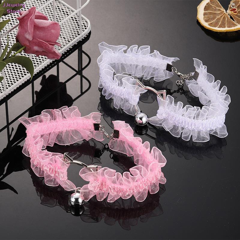 Kalung choker renda dapat diat - Magnetic Clasp Cosplay ulasan dan harga