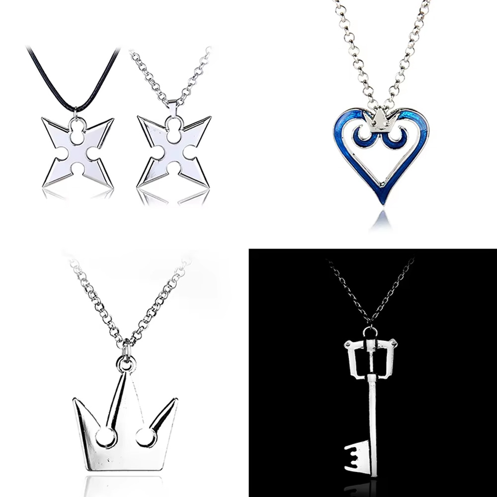Kalung Liontin Rantai Kingdom  - Keyblade Cosplay Prop ulasan dan harga