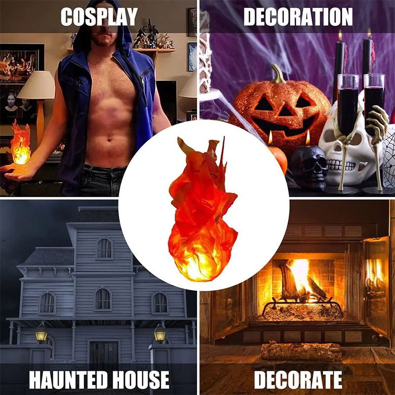 Bola Api Mengambang Halloween, - Cosplay Fireball Prop ulasan dan harga